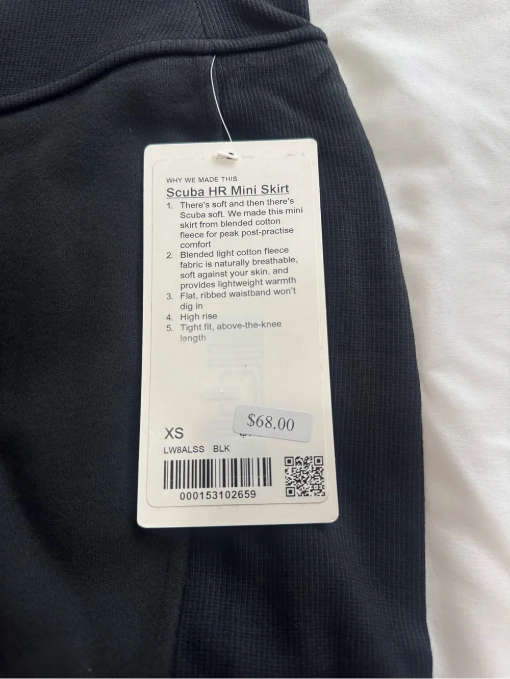 lululemon athletica Black Pencil Skirt